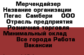 Мерчендайзер › Название организации ­ "Пегас" Самбери-3, ООО › Отрасль предприятия ­ Розничная торговля › Минимальный оклад ­ 23 500 - Все города Работа » Вакансии   